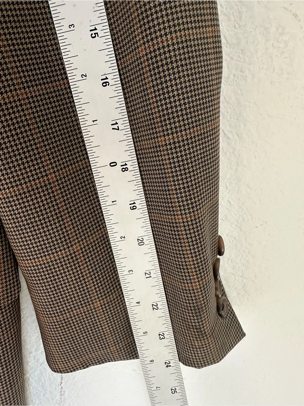 Burberry London‎ Men's Kensington Wool Sport Coat Blazer Brown Tan Size 44L